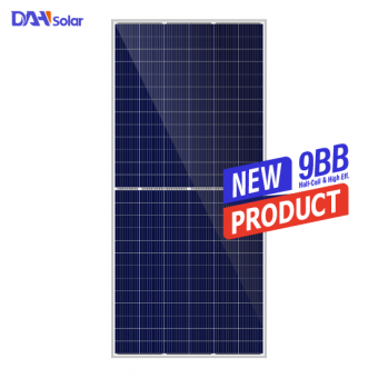 dah Poly  9BB  400W  415W panel słoneczny półogniwowy 