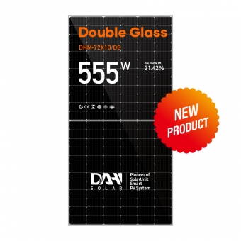 525~555W  Double Glass Half-Cell High Efficiency PV Module