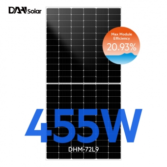  430 W . 435 W . 440 W . 445 W . 450W . 455W . 460 W .Panel słoneczny Półokelowa Wysoka wydajność PV moduł