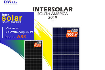 dah solar uczestniczyć Intersolar ameryka południowa z 9BB panel słoneczny półogniwowy
