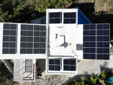 Meksyk 15.4 KW Rooftop System Solar Project - DAH MONO Panel słoneczny 445 W 
