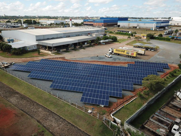Brazylia Goiania 1000 sztuk Projekt panelu słonecznego
